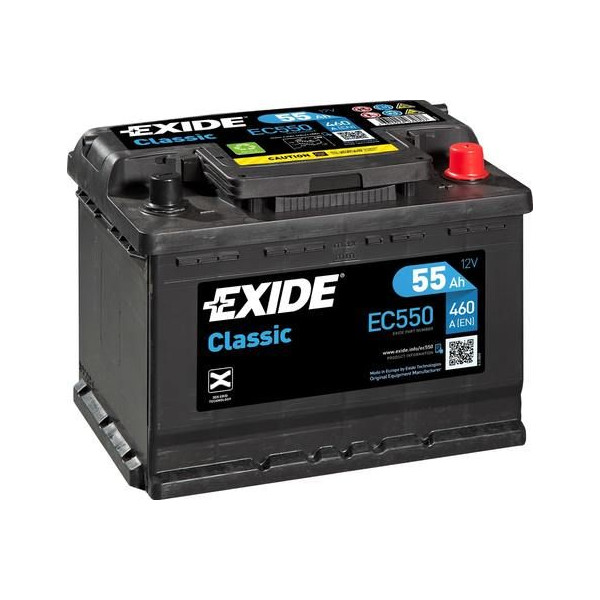 027 Exide CLASSIC 55ah 460CCA - 2 YR image