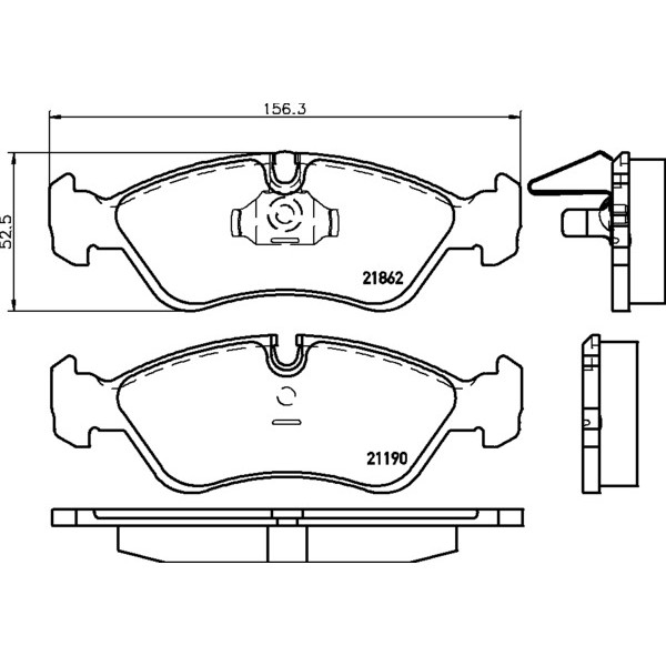 Mintex Car Brake Pads image