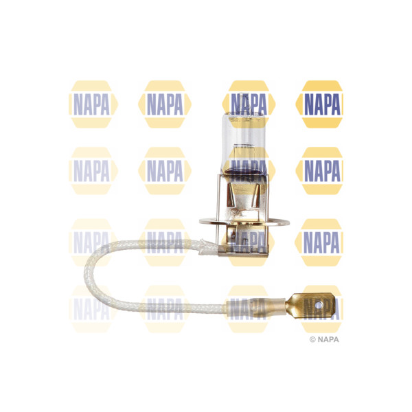 NAPA 12V 55W H3 PK22S HEADLAMP image