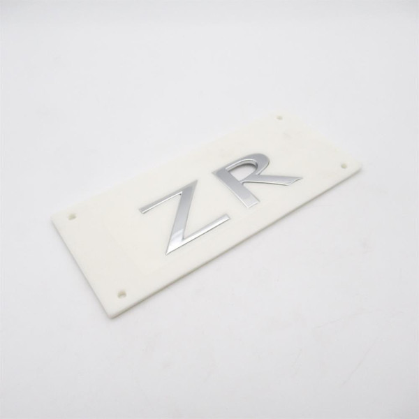 MG ZR Chrome ZR Badge image