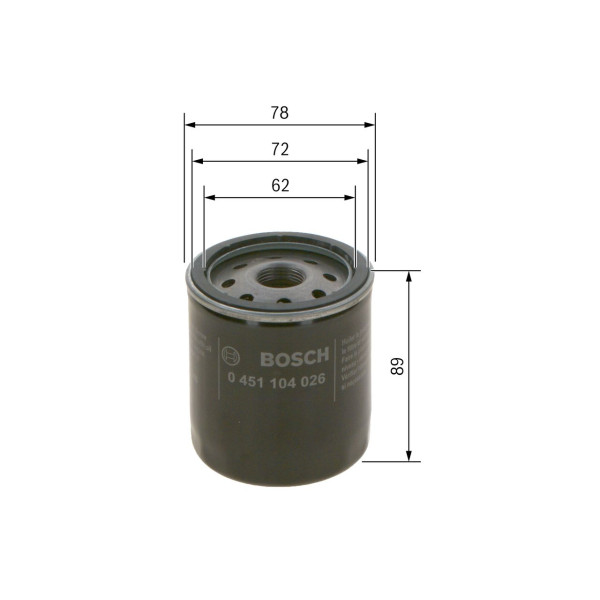 P4026 OIL FILTER image