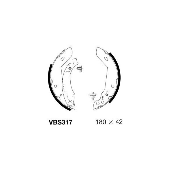 Brake Shoe Set image