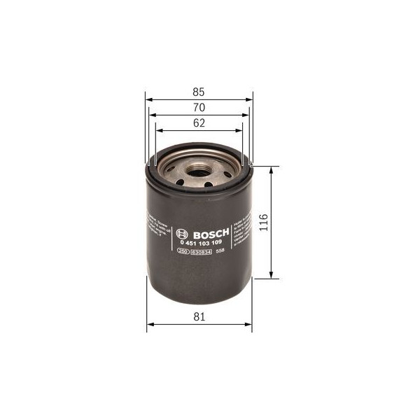 P3109 OIL FILTER image