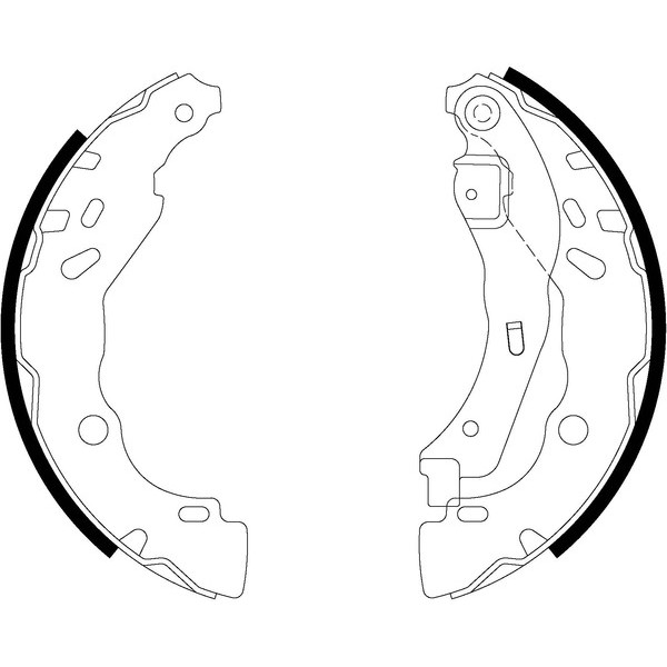Mintex Car Brake Shoes image