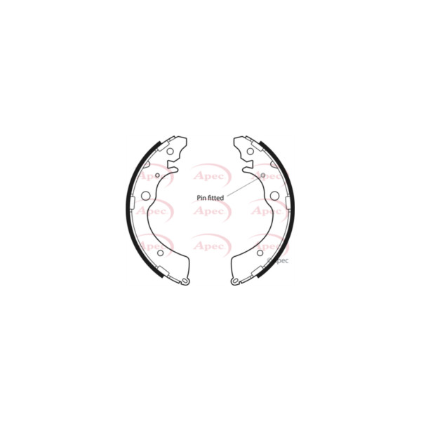 Brake Shoe Set image