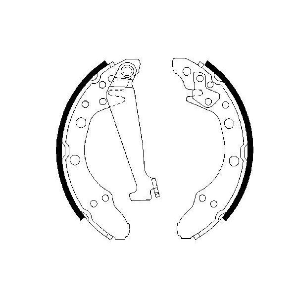 Brake Shoe Set image
