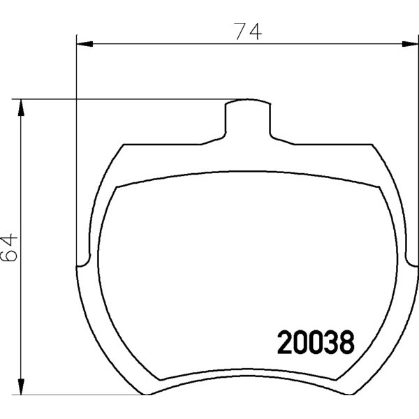 Brake Pad Set image