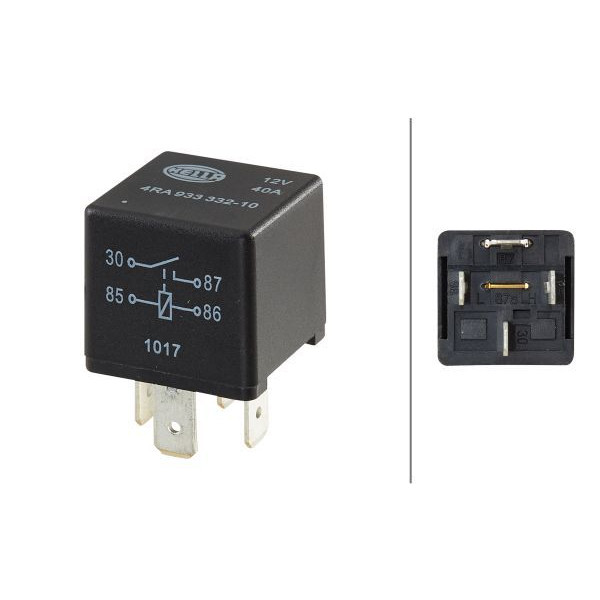 RELAY 12V On/Off 4-PIN 40AMP No Bracket image